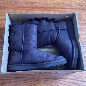 Brown Bailey Bow Uggs